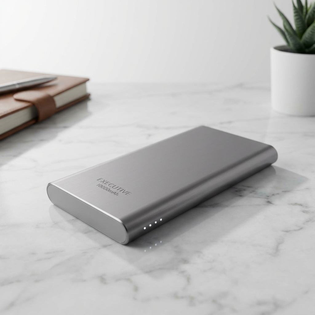 Executive Aluminium Power Bank 10000mAh